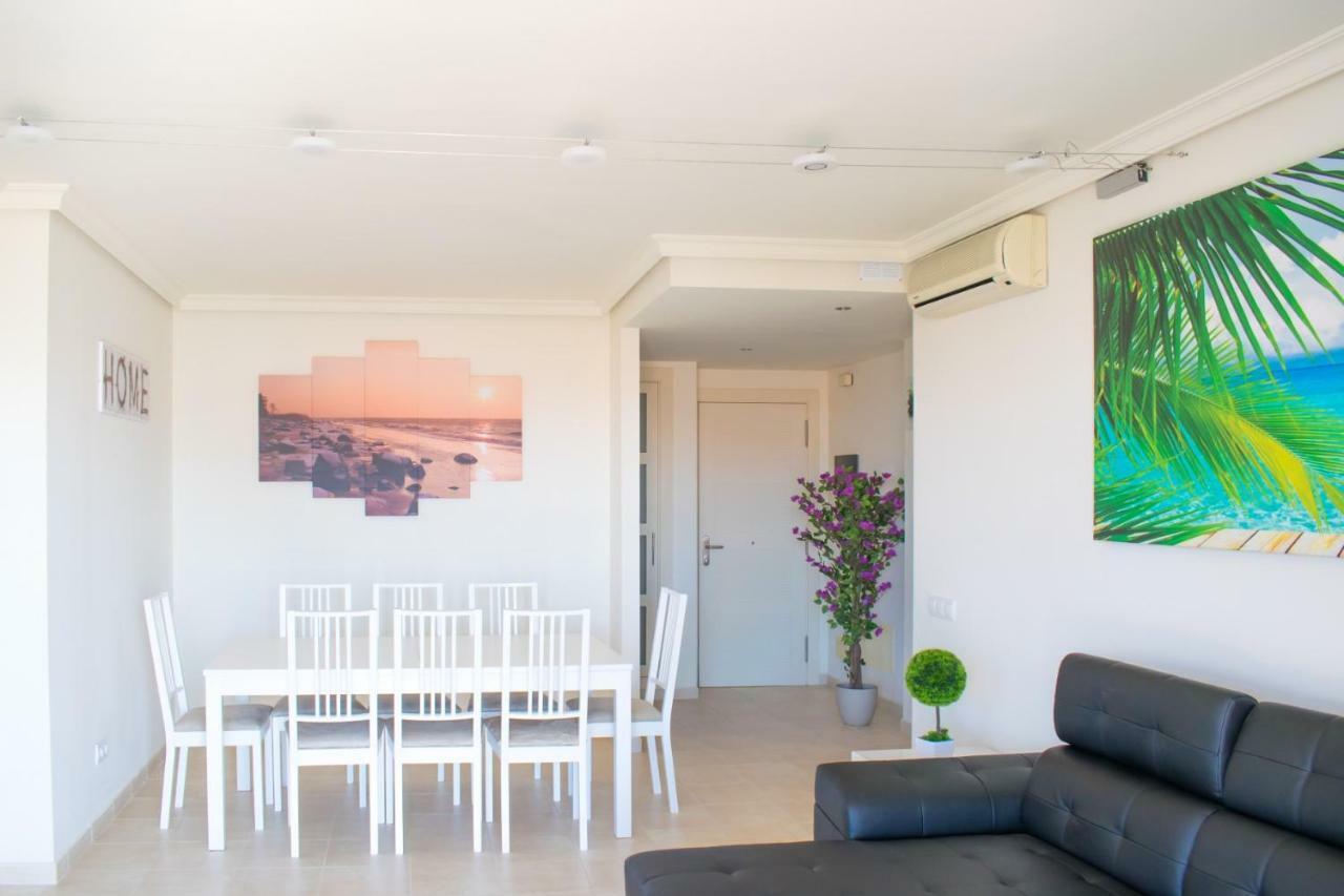 Large Terrace With Views On The Cliffs At Balcon De Los Gigantes Puerto de Santiago  Exterior photo